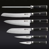 Master Series Damascus Steel Knife Set, 6-pc