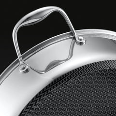 Hybrid Deep Sauté Pan with Lid, 5.5-Qt